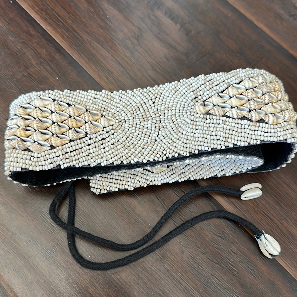 Shell belt handmade